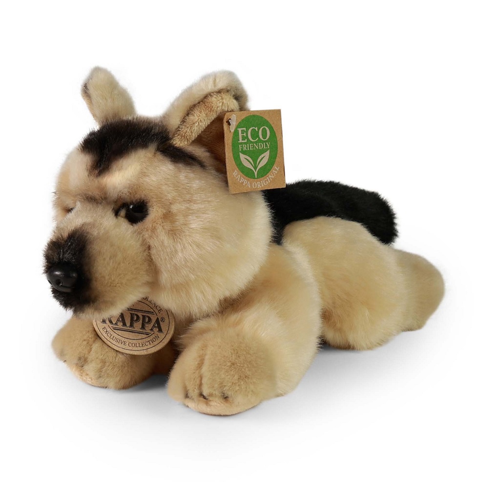 Rappa Plyšový pes nemecký ovčiak 22 cm ECO-FRIENDLY