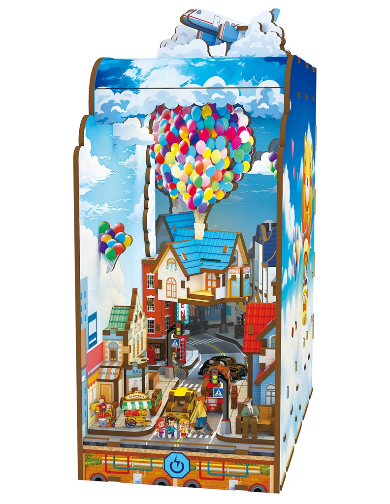 2Kids Toys Zarážka na knihy Miniatúra domčeka Domček medzi oblakmi