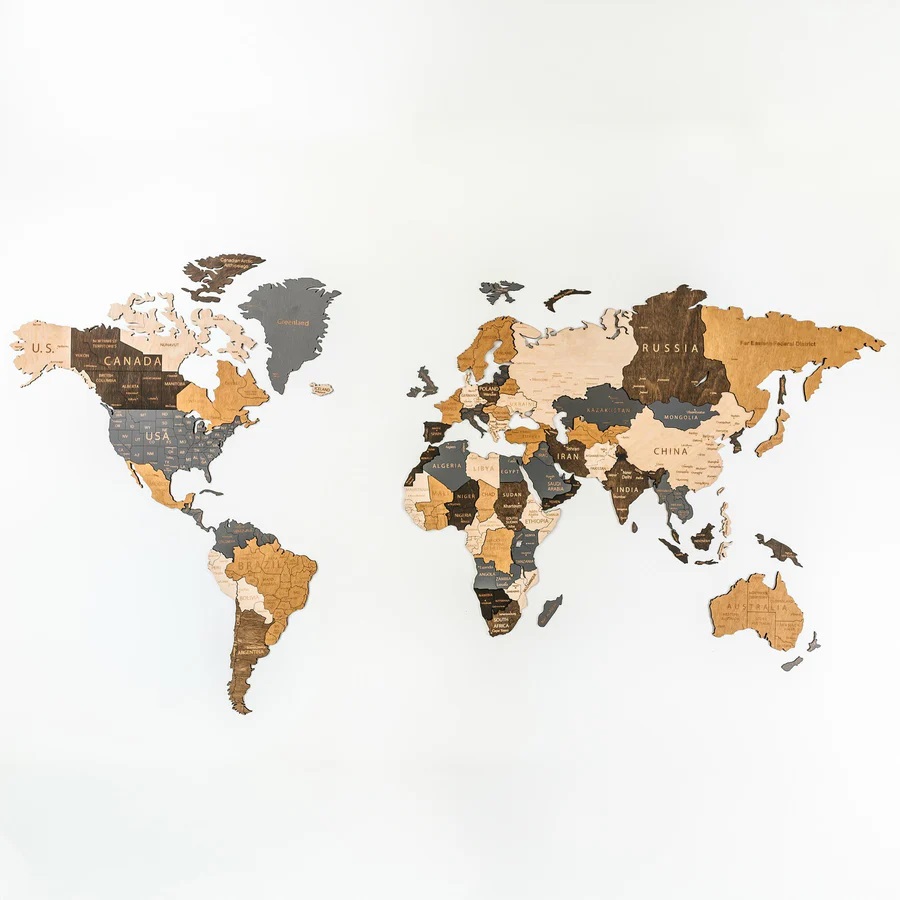 BusyKids Mapa sveta XXL