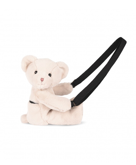 Doudou Plyšová taška cez rameno Medvedík béžový 30 cm