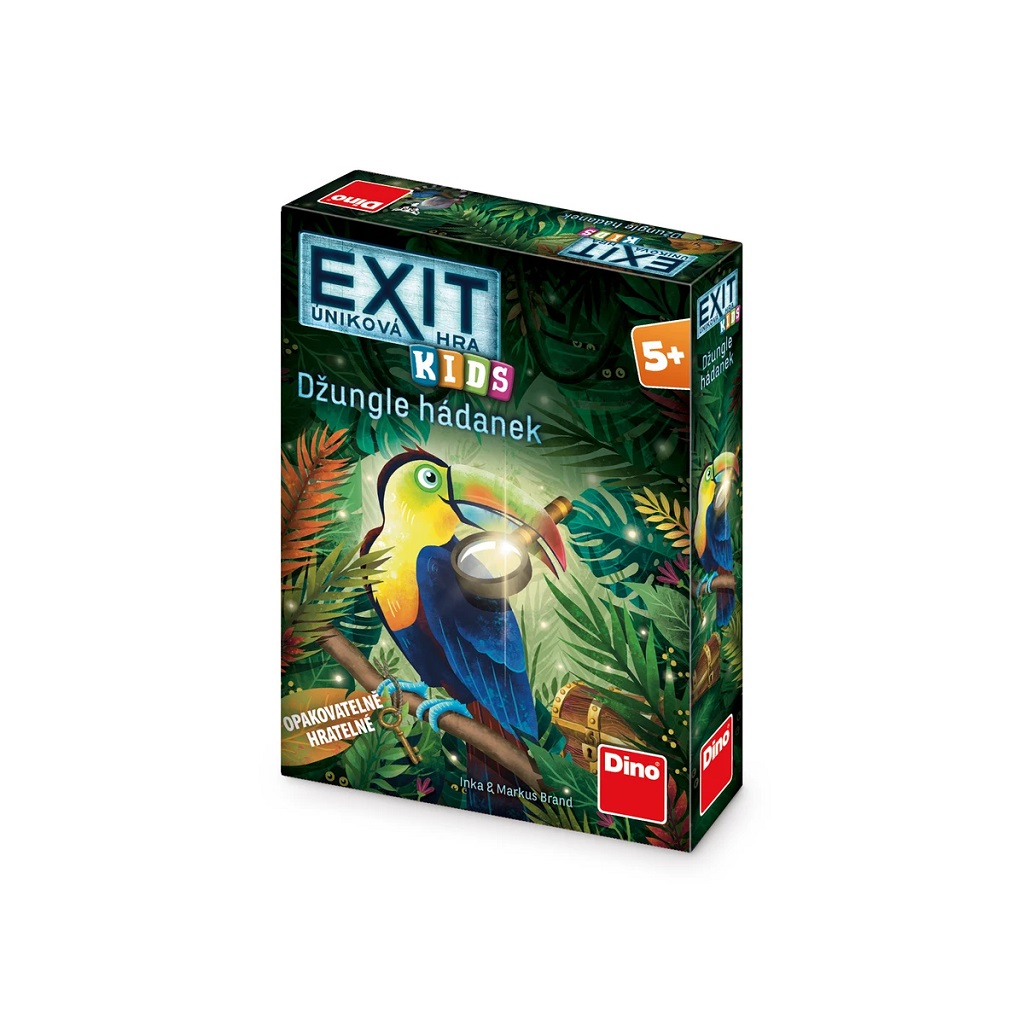 Dino Exit úniková hra pre deti: Džungľa hádaniek