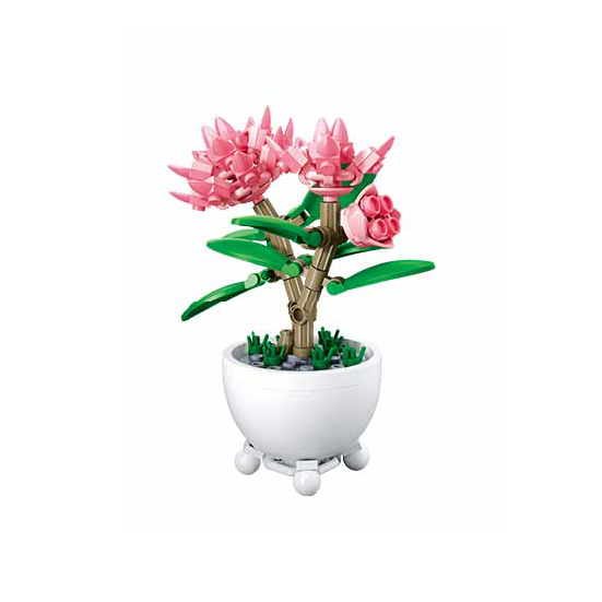 Sluban Flowers M38-B1075C Tropická rastlina v kvetináči