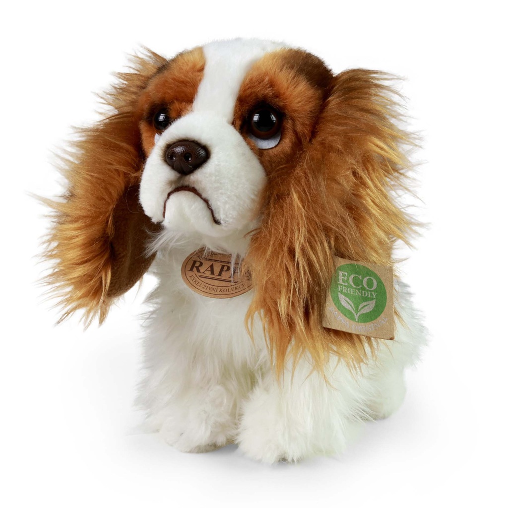 Plyšový pes King Charles španiel 25 cm