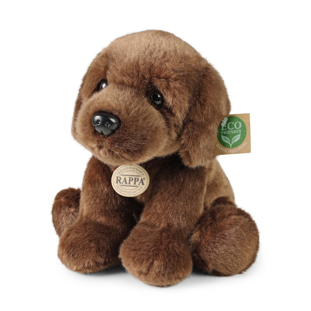 Rappa Plyšový pes labrador sediaci 26 cm ECO-FRIENDLY