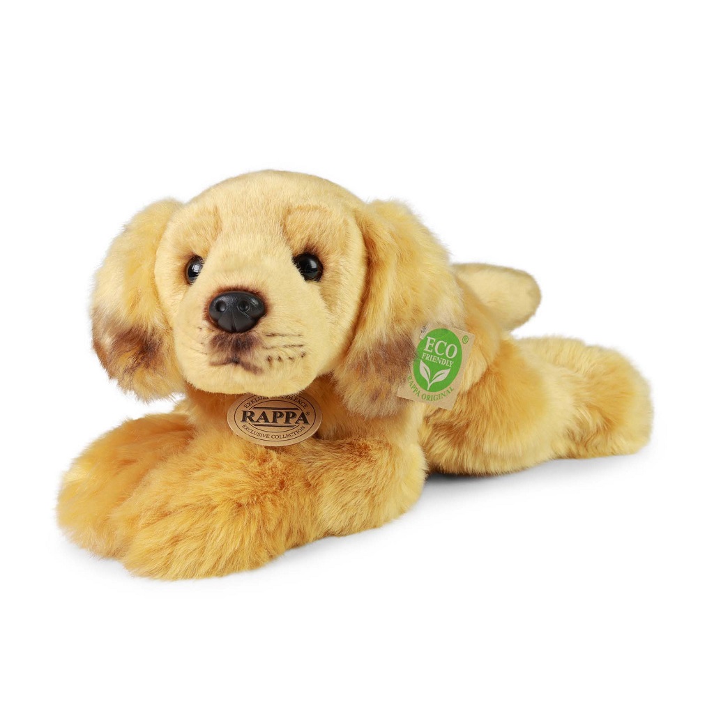 Rappa Plyšový pes retriever 30 cm ECO-FRIENDLY