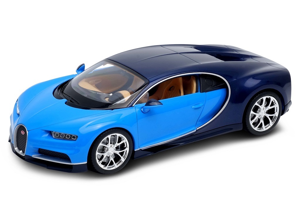 Welly Bugatti Chiron 1:24 zlato-čierne
