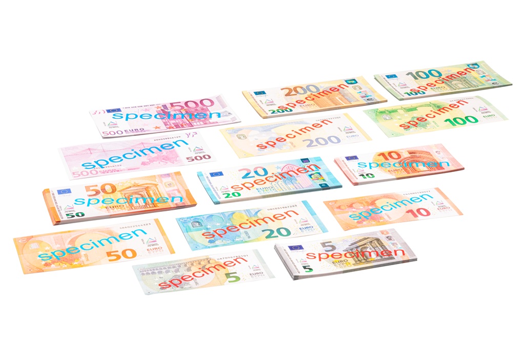 Wissner Hracie peniaze Eurové bankovky 140 ks