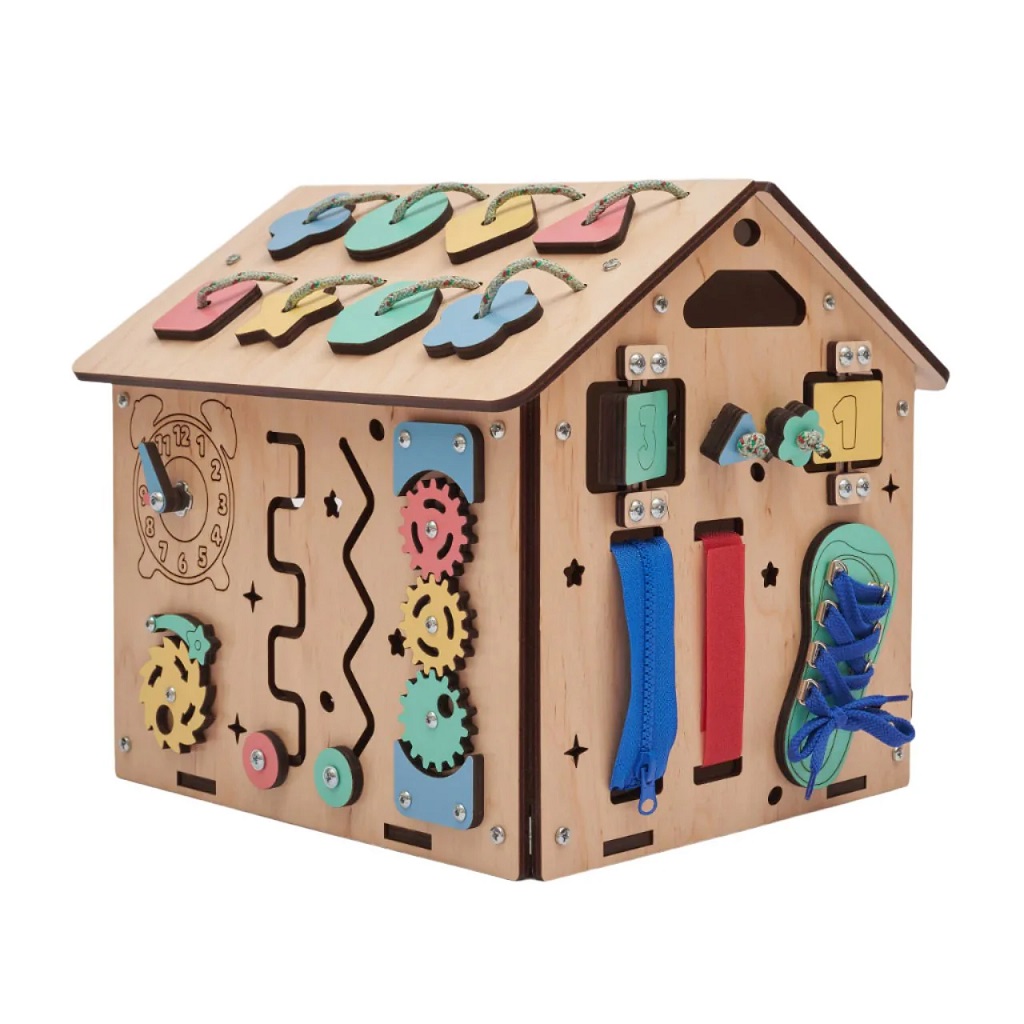 BusyKids Activity board Domček Mini